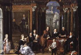 The Fay d'Herbe Family Portrait 1693