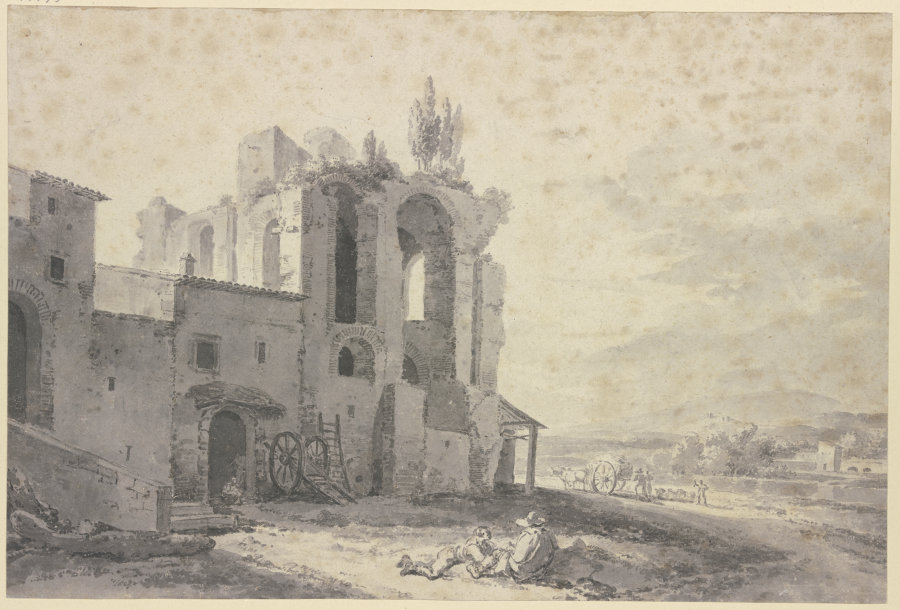 Römische Ruine von Jan Asselijn
