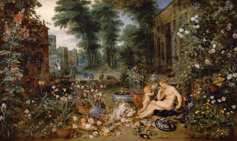 Allegorie des Geruchs. Ausgeführt mit Peter Paul Rubens. von Jan Brueghel d. Ä.