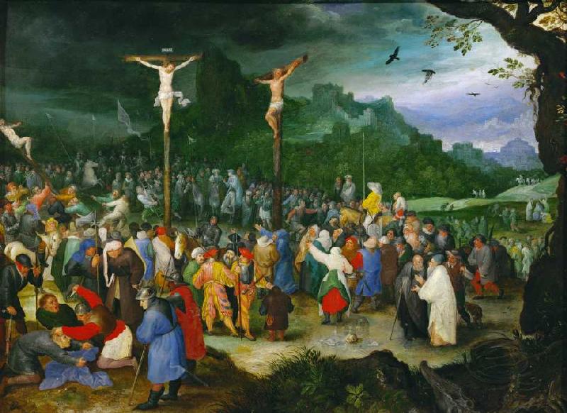 Kreuzigung Christi von Jan Brueghel d. Ä.