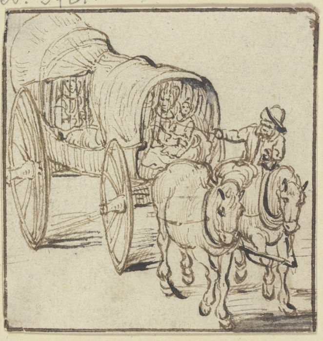 Planwagen von Jan Brueghel d. Ä.
