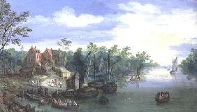 Rivercraft near a Jetty 1597