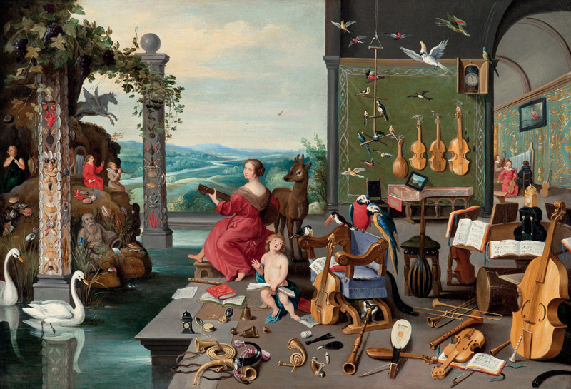 Allegorie des Hörsinns von Jan Brueghel d. J.