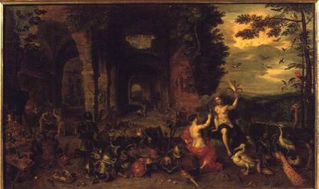 Allegory of Air and Fire von Jan Brueghel d. J.
