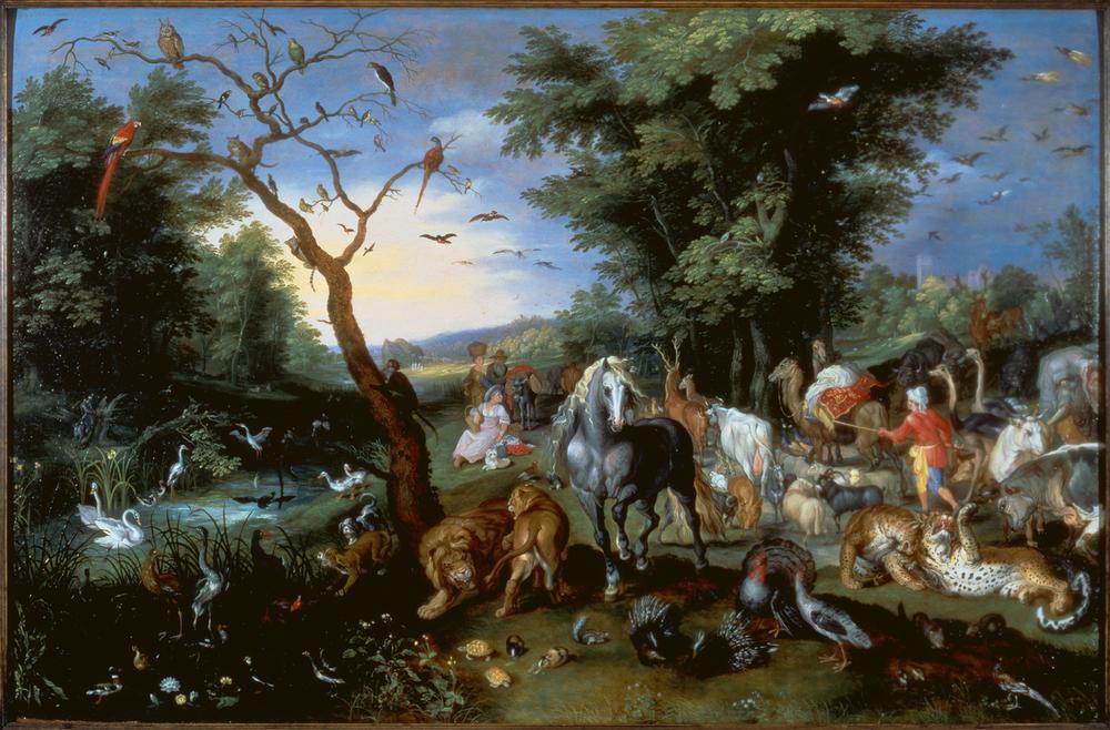 Der Einzug der Tiere in die Arche Noah von Jan Brueghel d. J.