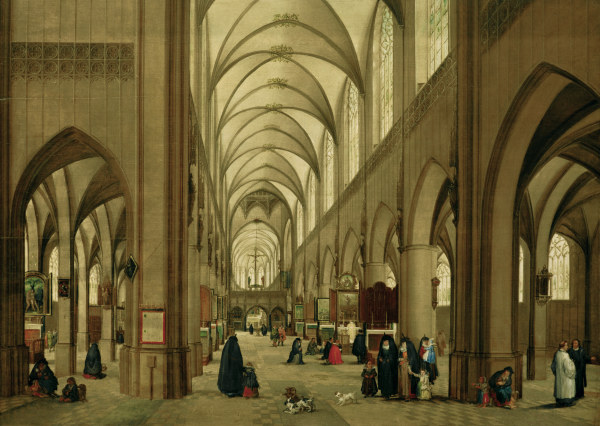 Steenwijk u.Brueghel, Antwerp.Kathedrale von Jan Brueghel d. J.