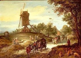 Jan Bruegel d.Ä./Überschwemmte Landstr.