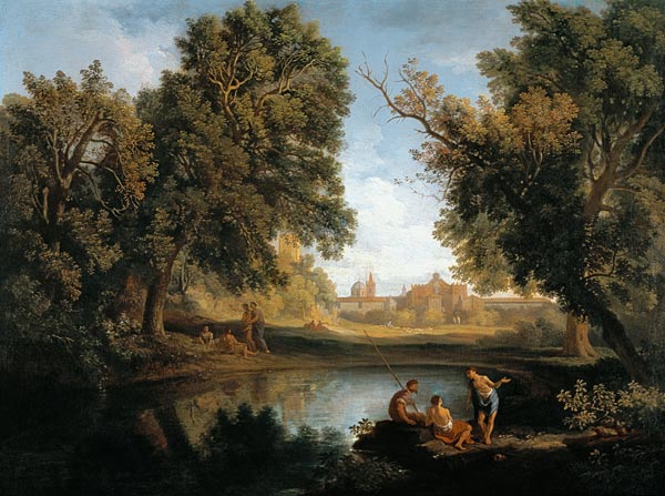 Classical Landscape von Jan Frans van Bloemen