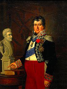 Bildnis des Generals Henryk Dabrowski um 1850