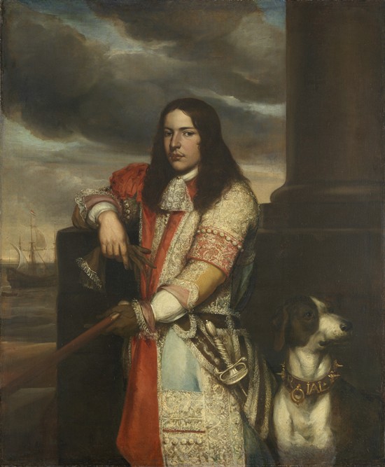 Engel de Ruyter (1649-1683), niederländischer Vizeadmiral von Jan Lievens