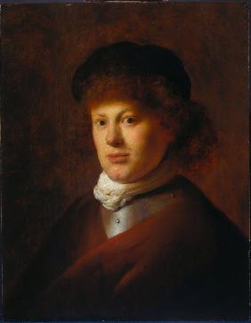 Porträt von Rembrandt van Rijn (1606-1669) 1628