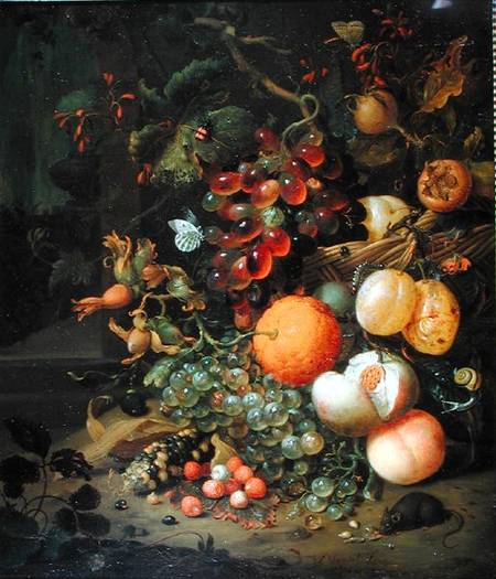 Still Life with Fruit von Jan Mortel