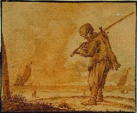 After the Hare-Hunt, on the Shore 1623  and