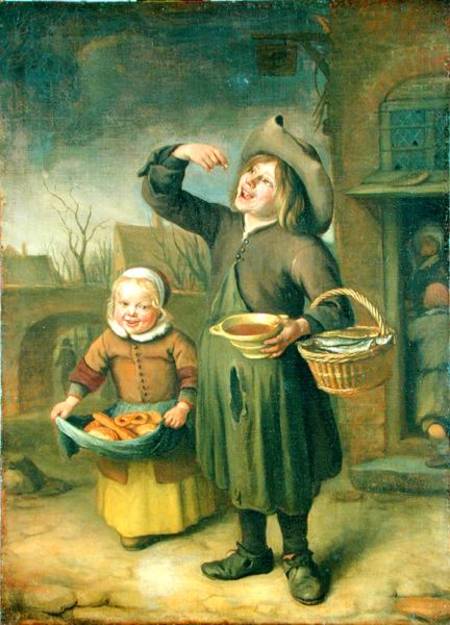 The Syrup Eater (A Boy Licking at Syrup) von Jan Steen