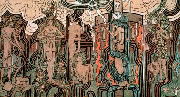 Song of the Times von Jan Theodore Toorop