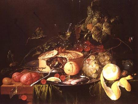Still Life of Fruit von Jan van Dalen