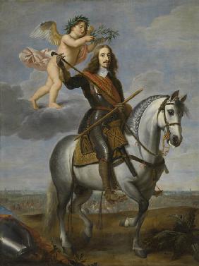 Erzherzog Leopold Wilhelm von Österreich (1614-1662) zu Pferde