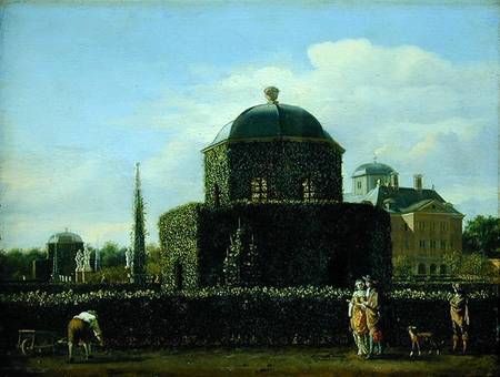 The Pavilion of the Bosch House, the Residence of the Keeper of the City of Gravenhage von Jan van der Heyden