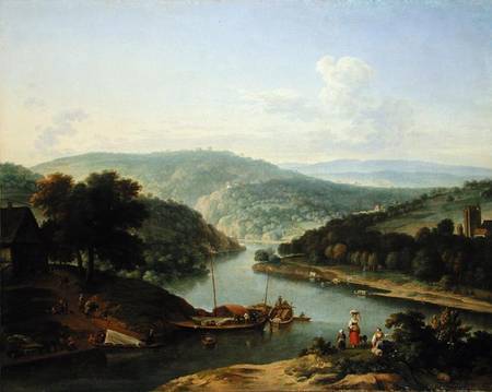 River Landscape von Jan van der the Younger Meer