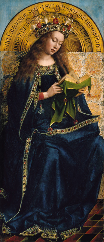 Genter Altar -  Maria von Jan van Eyck