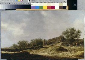Landschaft mit Bauernhaus 1632