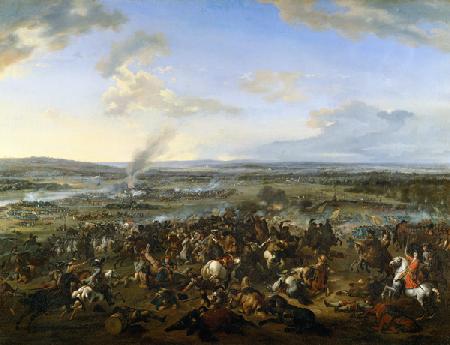 Die Schlacht bei Höchstädt am 13.8.1704 nach 1708