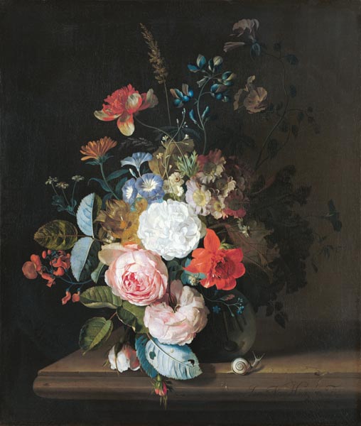 Blumenstück. von Jan van Huysum