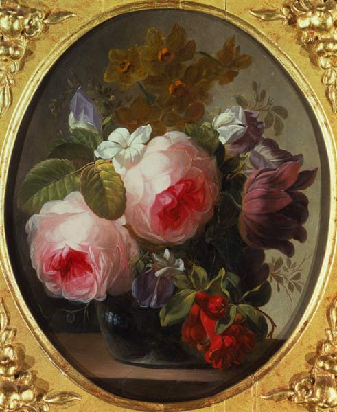 Roses and Other Flowers in a Vase von Jan van Os