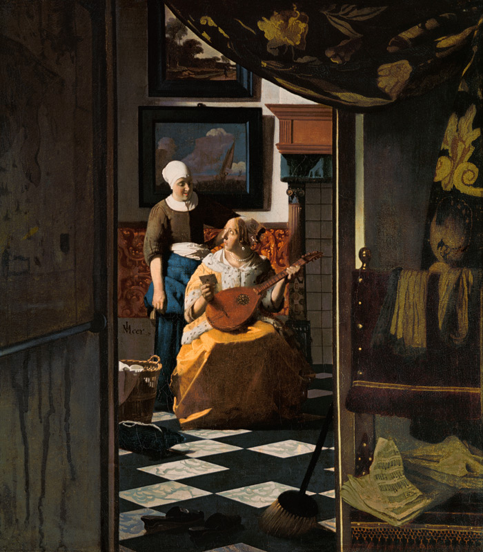 Der Liebesbrief von Johannes Vermeer
