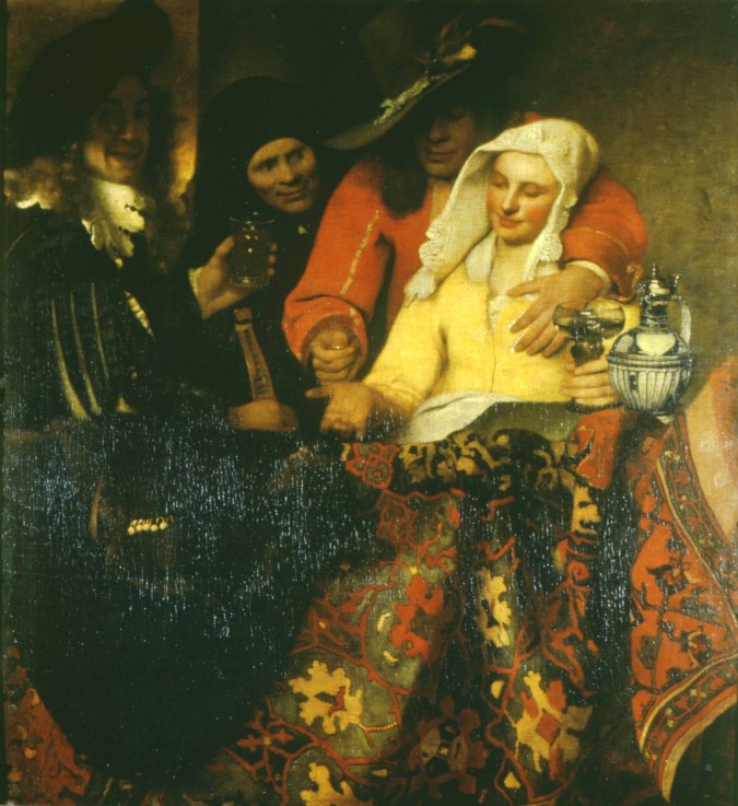 Die Kupplerin von Johannes Vermeer