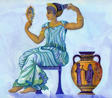 Ancient Greek woman 2002