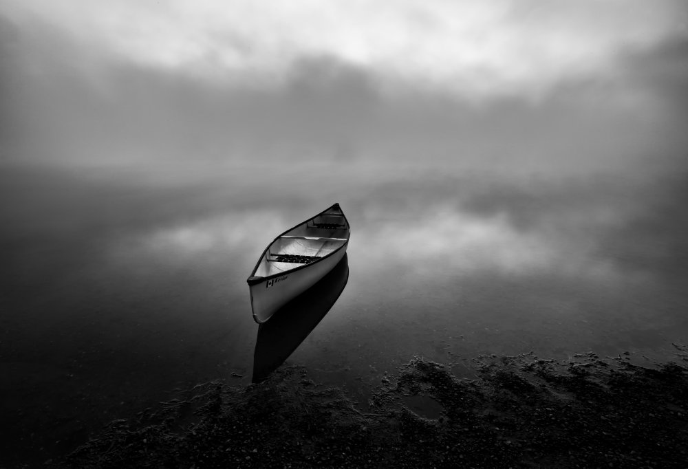 Ein einsames Boot! von Jasmine Suo