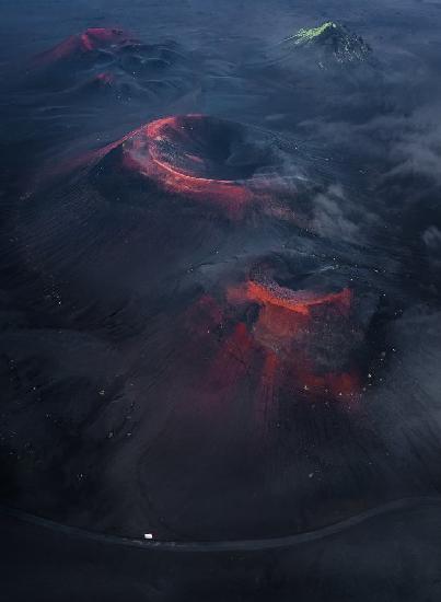 Fliegende Vulkane