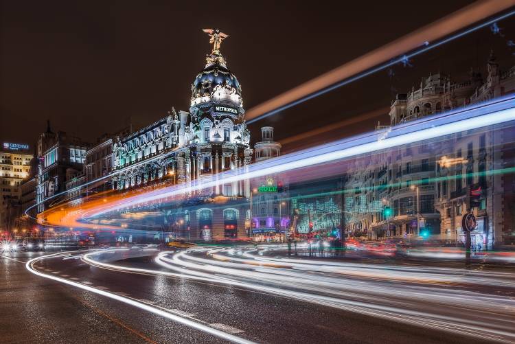 Madrid Traffic von Javier De la