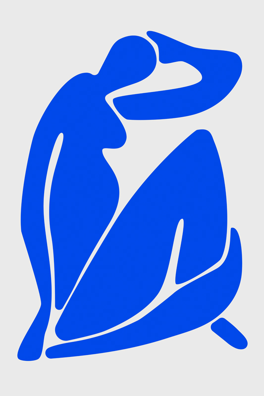 Henri Matisse Blue Collection #1 von jay stanley