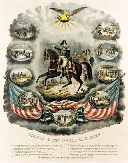Major General William Henry Harrison, c.1813 von J.C. Richard