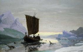 Erik der Rote entdeckt Grönland 1875