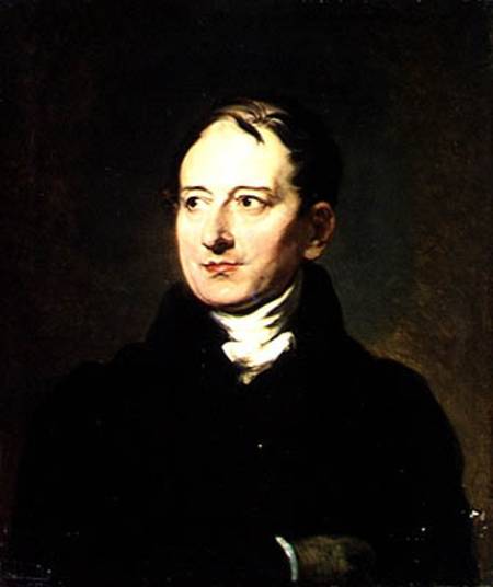 Baron Francois Pascal Simon Gerard (1770-1837) copy of a portrait by Thomas Lawrence (1769-1830) von Jean Alaux