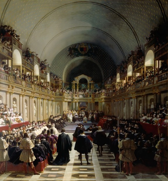 Die Versammlung der Generalstände am 27. Oktober 1614 von Jean Alaux