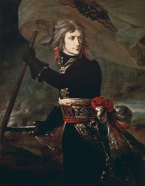 General Bonaparte auf der Brücke von Arcola 1796-97