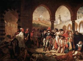 Campaign (Expedition) of Egypt (1798-1801) Napoleon Bonaparte Visiting the Pestiferes of Jaffa 1798-1801