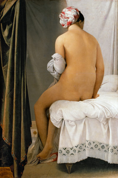 Die Badende von Valpençon von Jean Auguste Dominique Ingres