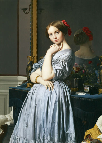Louise de Broglie, comtesse d'Haussonville von Jean Auguste Dominique Ingres