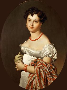 Porträt von Madame Cécile Panckoucke, geb. Bochet 1811