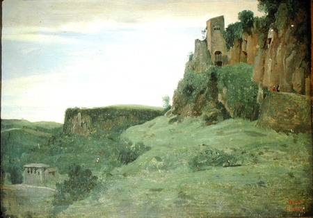 Civita Castellana von Jean-Baptiste Camille Corot