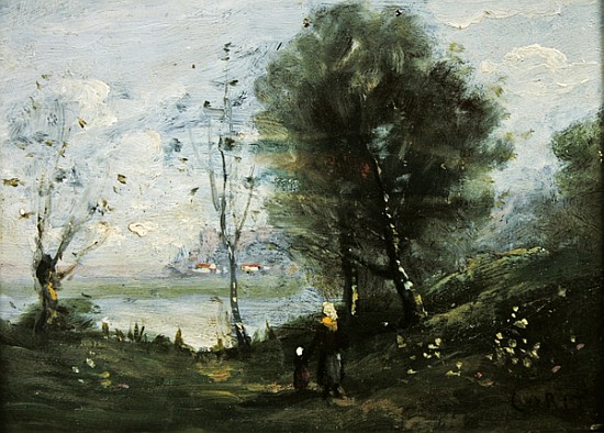 Landscape von Jean-Baptiste Camille Corot