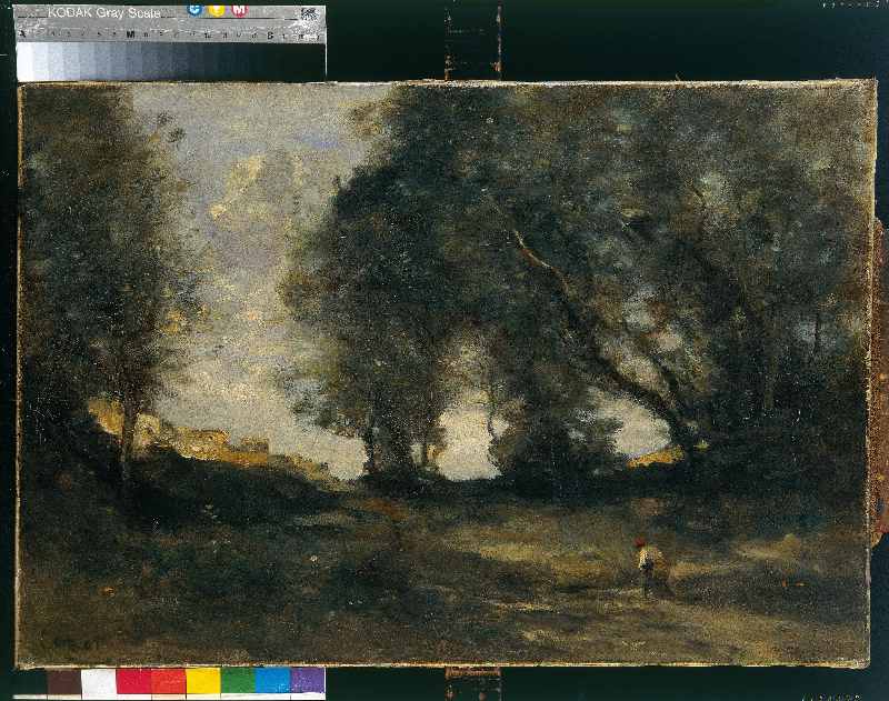 Landschaft von Jean-Baptiste Camille Corot