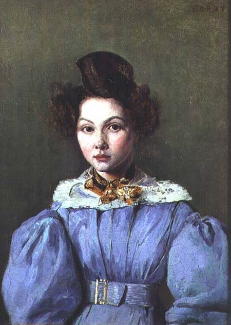 Marie Louise Sennegon von Jean-Baptiste Camille Corot