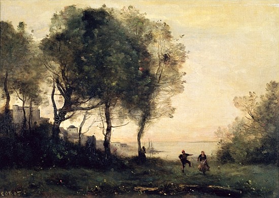 Souvenir of Italy von Jean-Baptiste Camille Corot