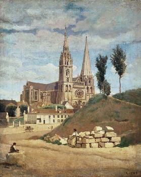 Die Kathedrale von Chartres 1830
